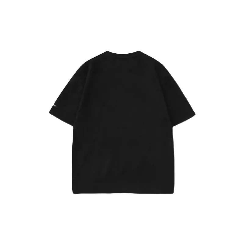 Retro Trendy Short Sleeved T Shirt-5
