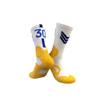 Casual Sporty 100% Cotton Basketball Socks
