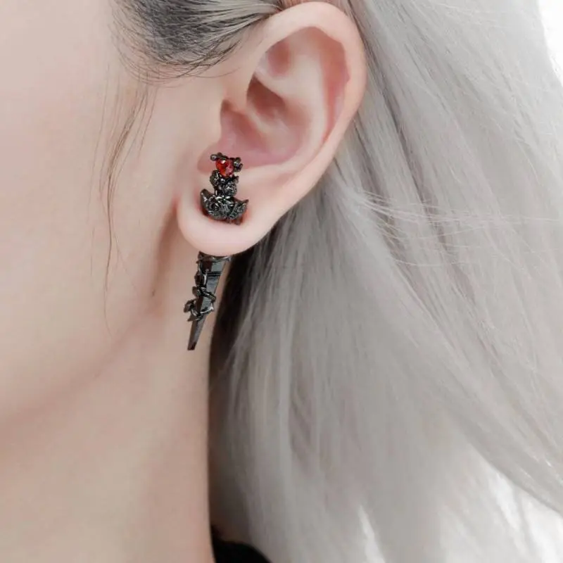 Fashionable Funky Ear Stud-4