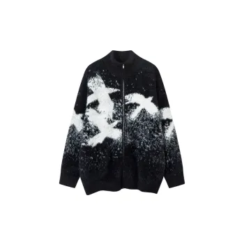 Fashionable Zipper Sweater