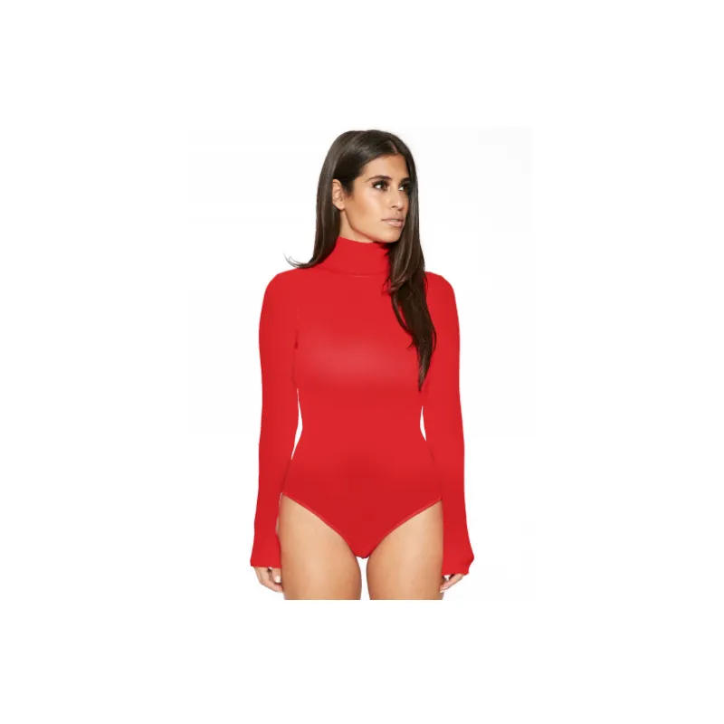 Simple Fashionable Polyester Bodysuit Women-4