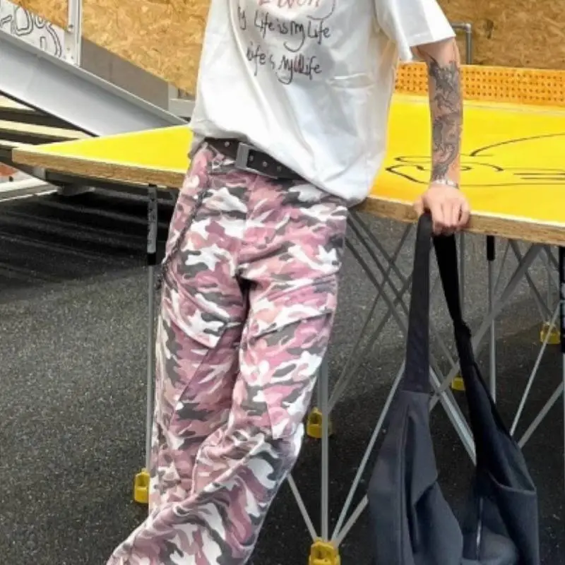 Street Loose Cargo Pants-1