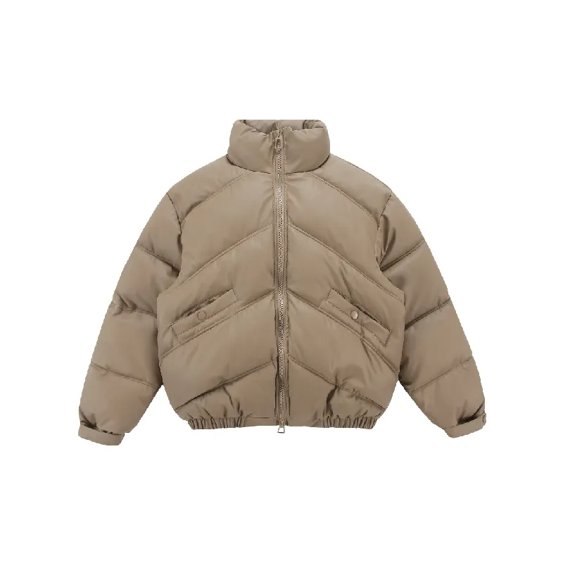 Retro Oversize Quilted Jacket-4