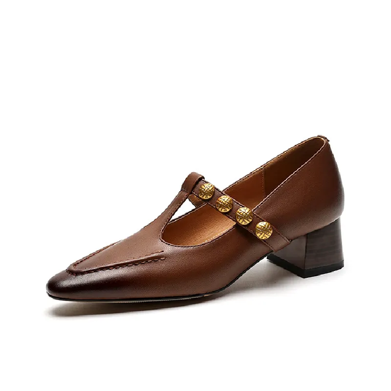 Retro Funky Mary Jane Shoes-0