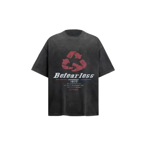 Retro Letter 100% Cotton T Shirt
