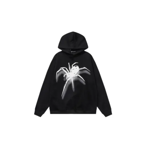 New Season Street Design Alphabet Loose Spider Hoodie