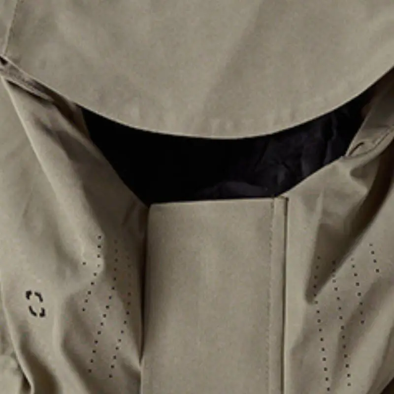 Fashionable Simple Blended Synthetic Fabrics Outdoor Jacket-5