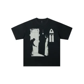 Retro Character Image Design T Shirt