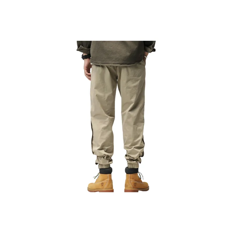 Fashionable Loose Cotton Cargo Pants-9