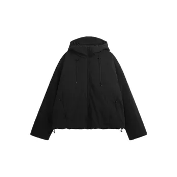 Basics Simple White Duck Down Jacket