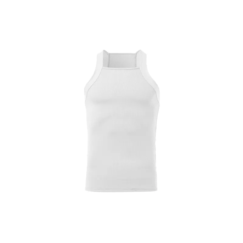 Plain Fashionable Polyester Vest-10