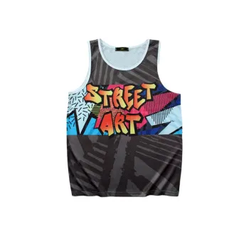 Casual Hip Hop Mesh Vest