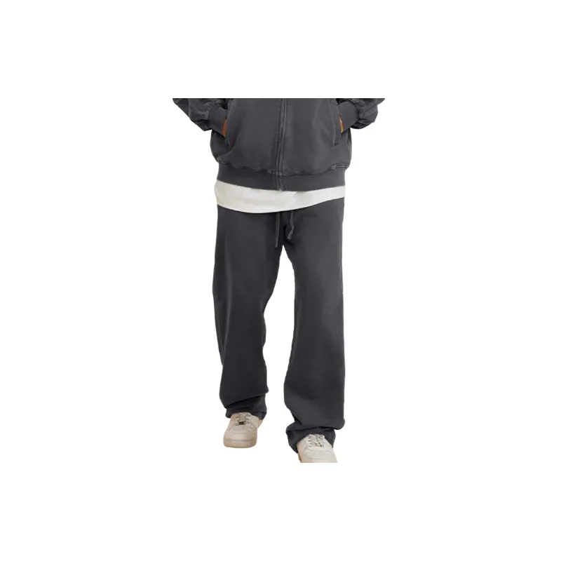 Fashion Washed Cotton Sports Pants-13
