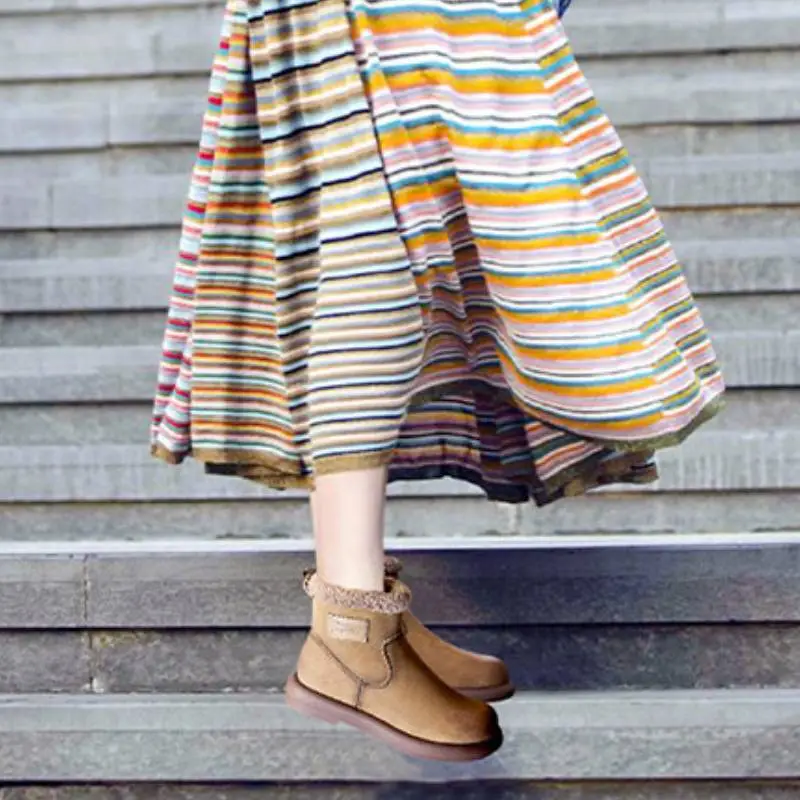 Casual Fashion Snow Boots-1