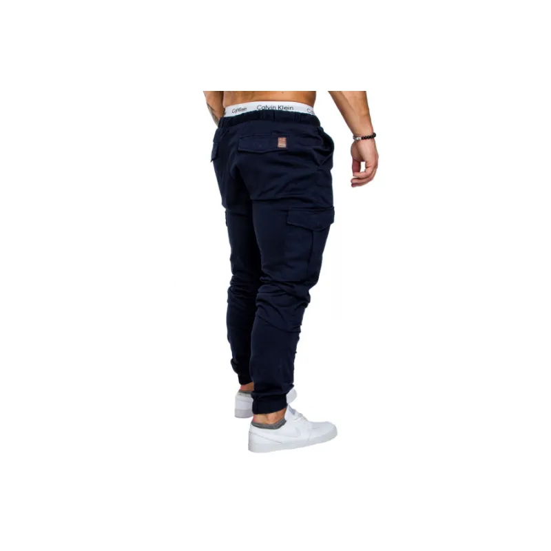 Basics Simple Cargo Pants-6