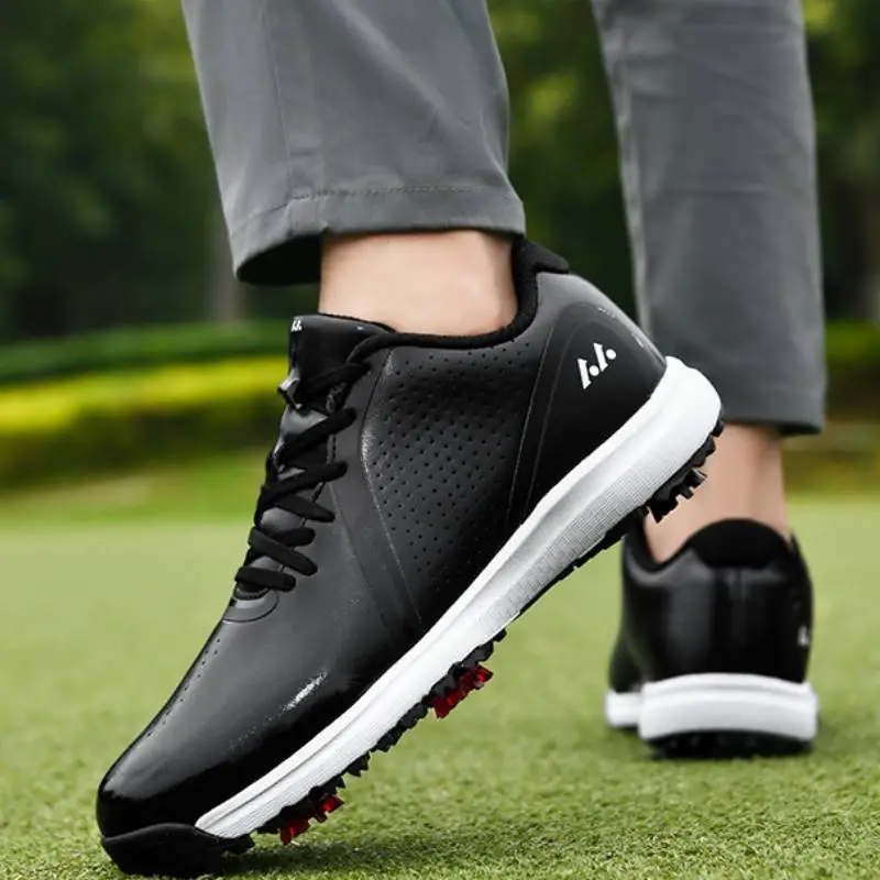 Sporty Breathable Golf Shoes-5