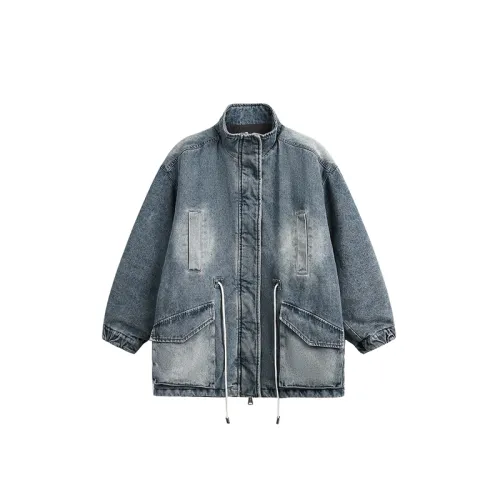 Casual Plicated Polyester Jacket