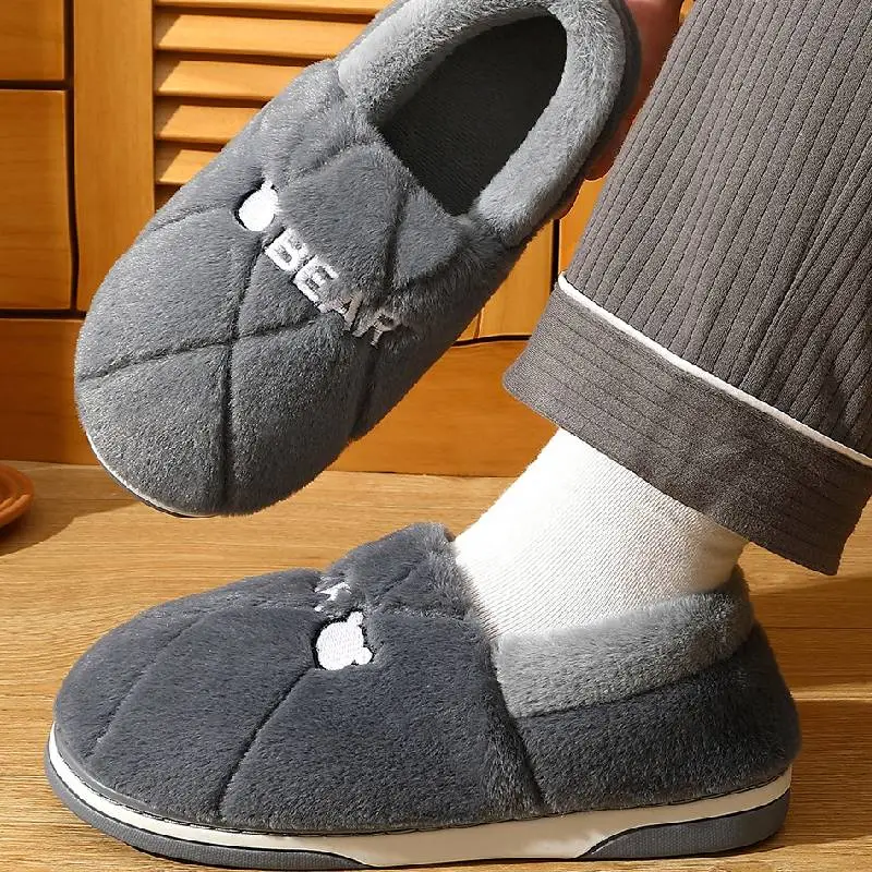 Basics Warm Slippers-3