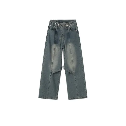 High Street Cross Stitching Design Jeans