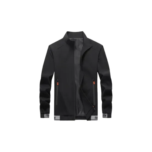 Fashionable Casual Blended Synthetic Fabrics Jacket