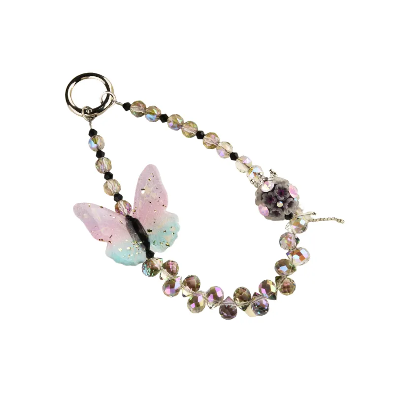 Simple Butterfly Cell Phone Chains / Cell Phone Pendants-3