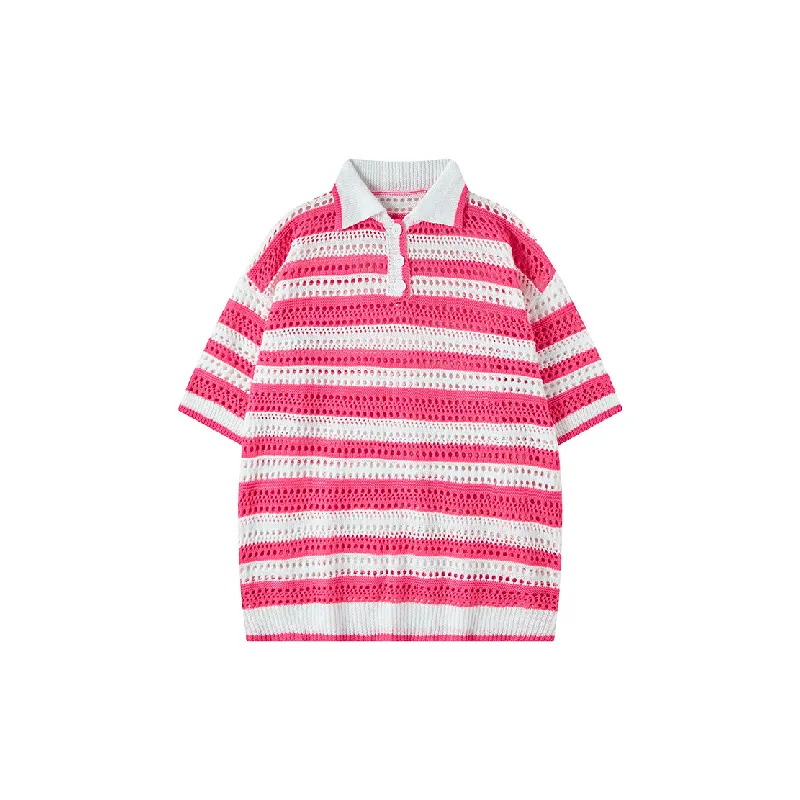 Casual Loose Polyester T-Shirt Unisex-0