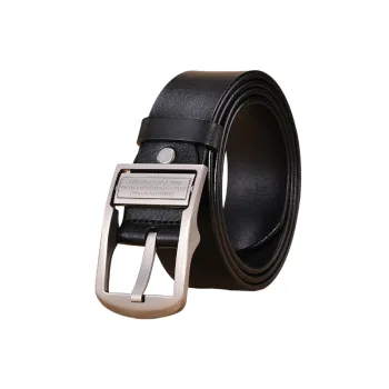 Business Casual Leather Belt Man