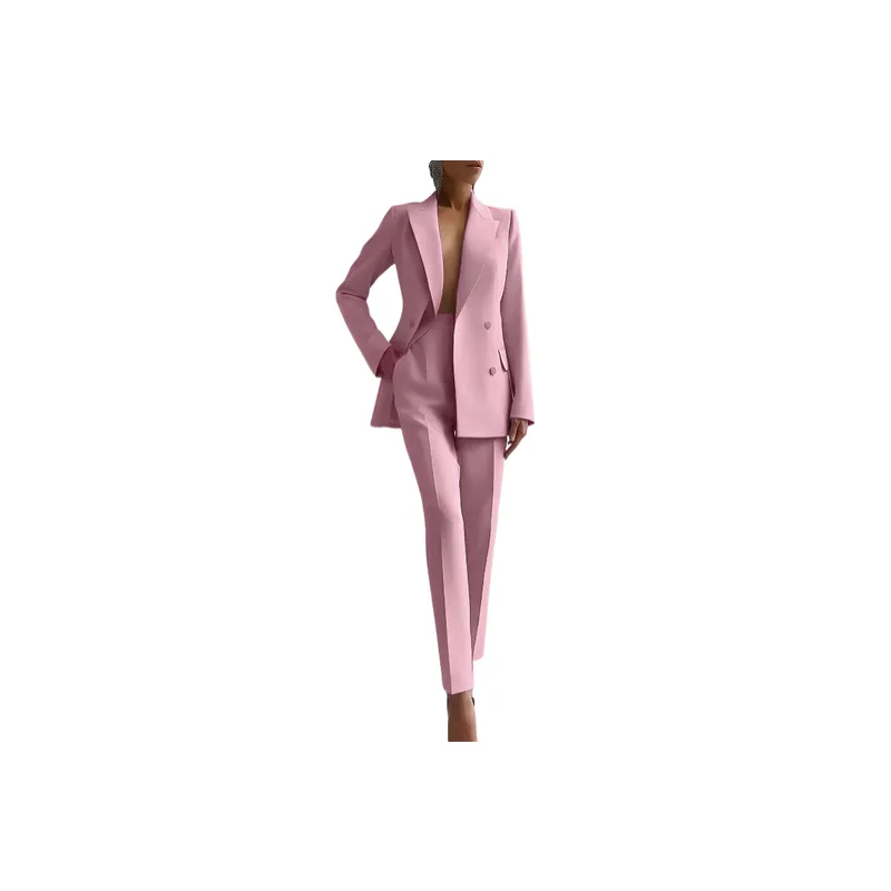 Fashionable Casual Polyester Suit-4