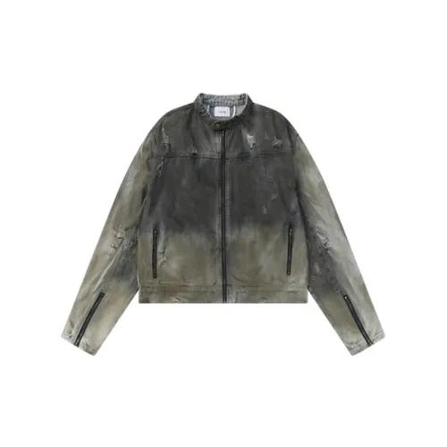 Street Wash Denim Jacket Coat