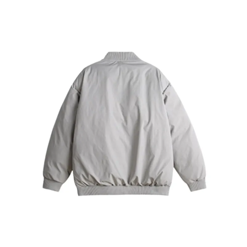 Solid Color Casual Baseball Suit-3