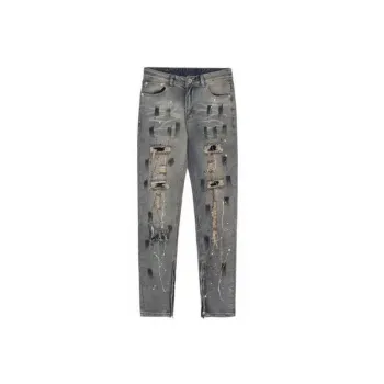 Zipper Casual Jeans