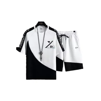 Large Size Waffle Sports Suit