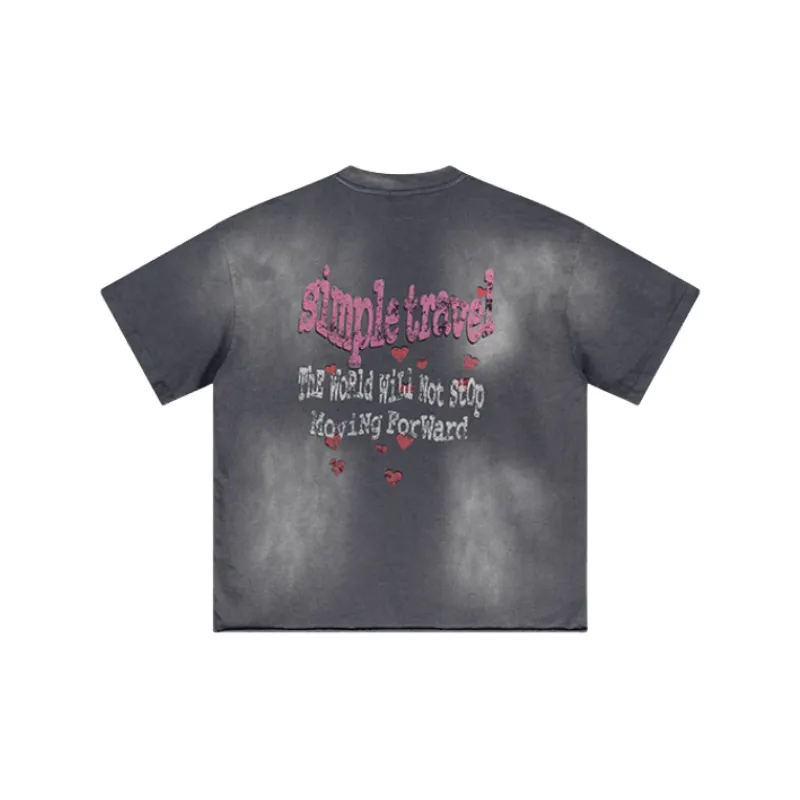 Basics Fashionable 100% Cotton T Shirt-3