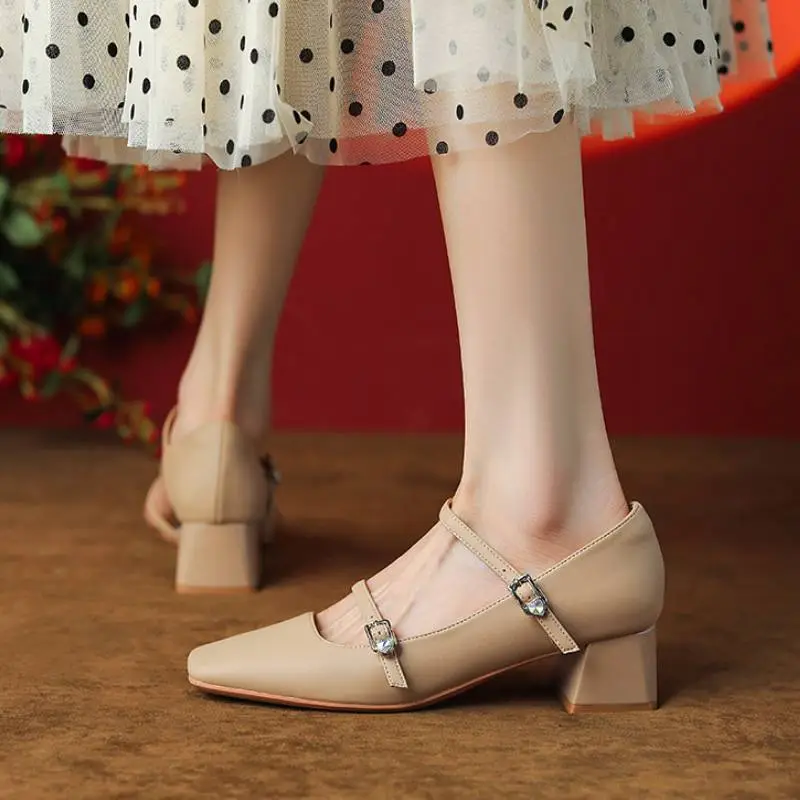 Elegant Plain High Heels-6