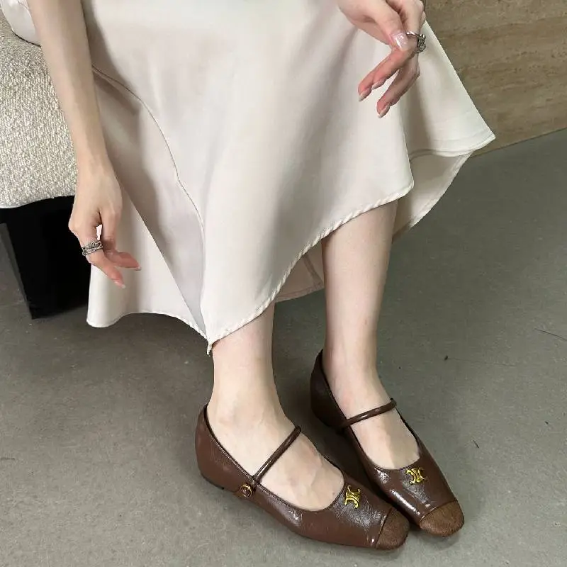 Elegant Plain Mary Jane Shoes-6