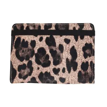 Fashionable Leopard Print Passport Holder