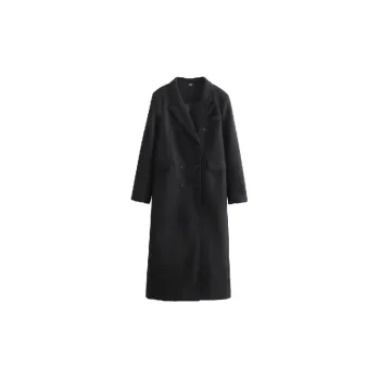 Simple Fashionable Woolen Fabric Coat