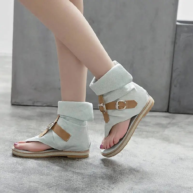 Casual Plain Beach Sandals-1