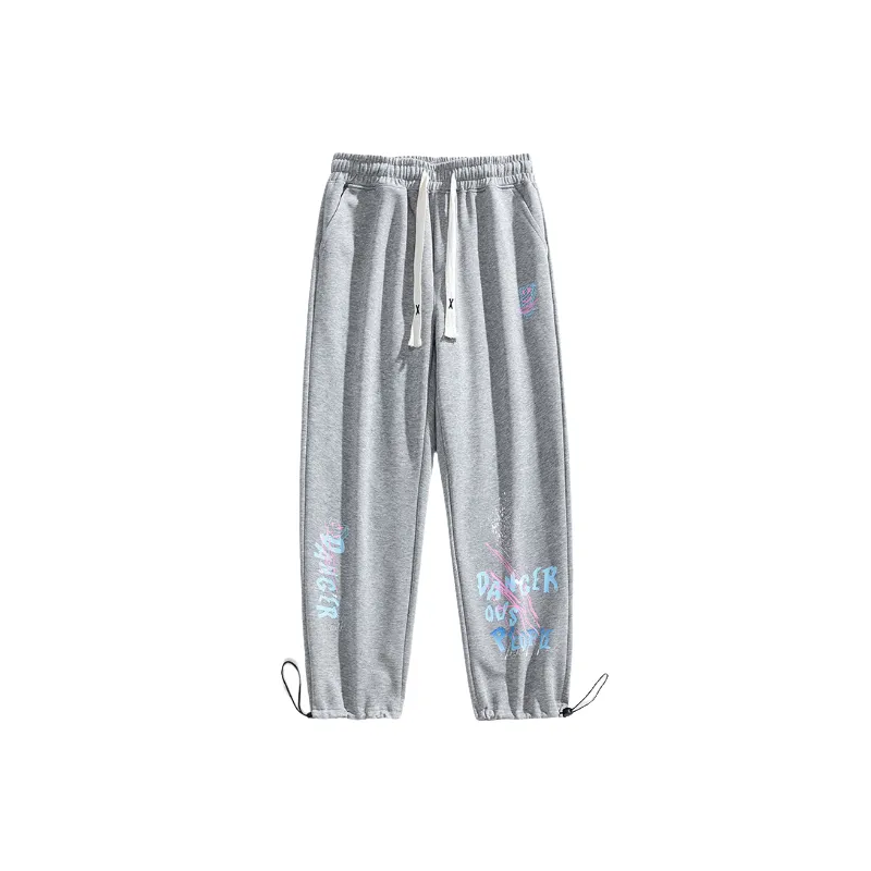 Fashionable Loose Cotton Blended Fabric Casual Pants-6
