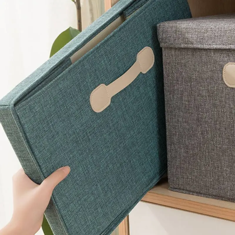 Simple Contrast Color Storage Boxes / Storage Containers-4