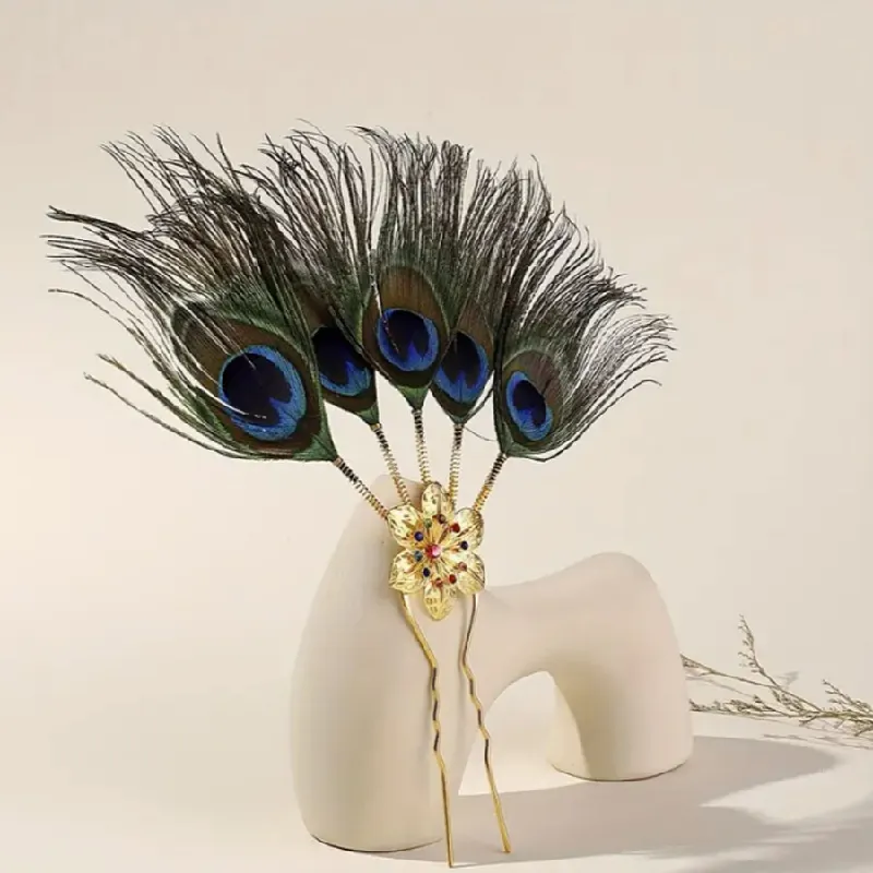 Retro Heart Hairpin-1
