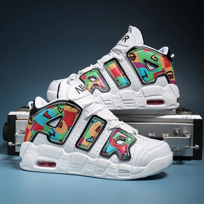 Funky Graffiti Running Shoes-4
