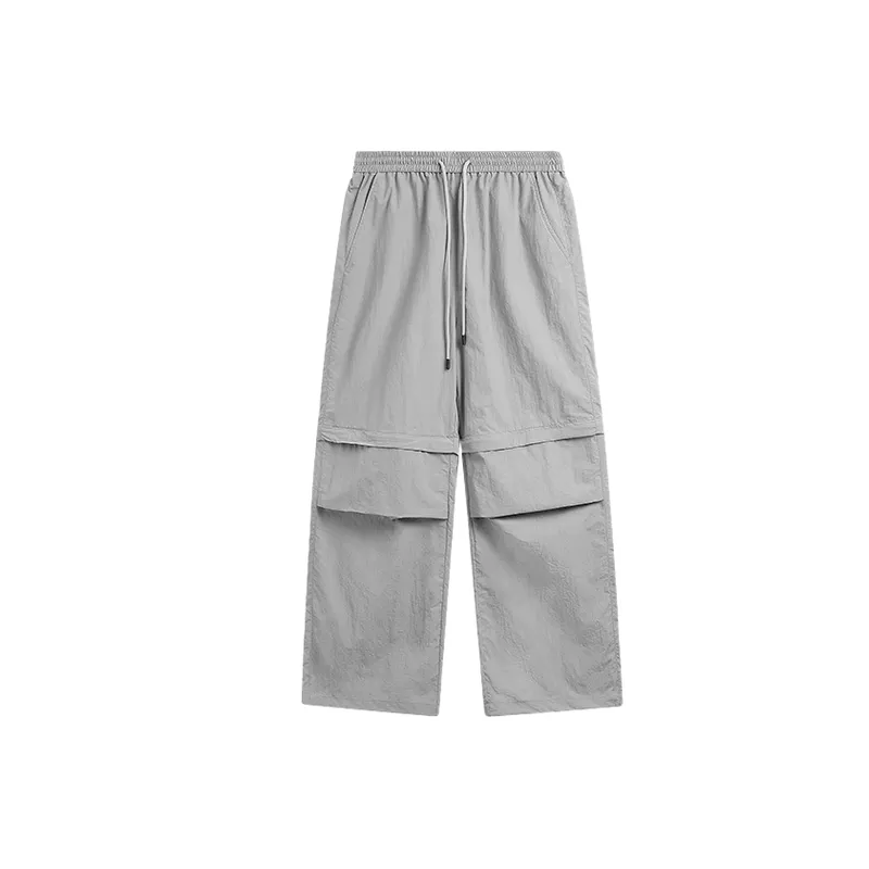 Fashionable Loose Nylon Casual Pants-7