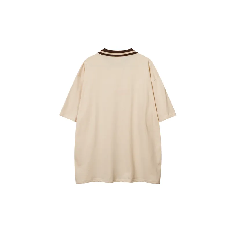 Fashionable Trendy Brand Loose T Shirt-1