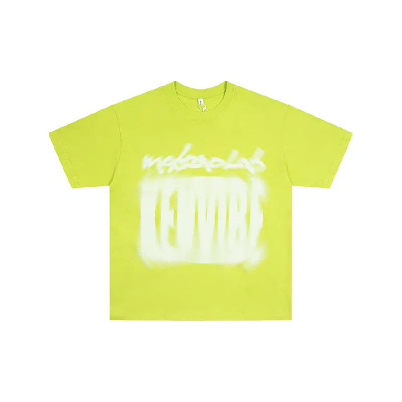 Retro Loose Versatile Phantom Print T Shirt-2