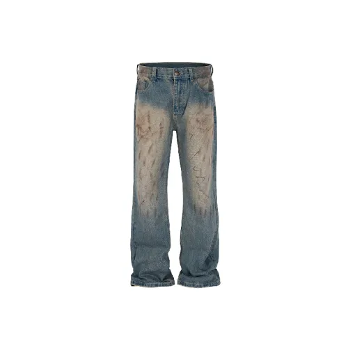 Retro Straight Leg Jeans