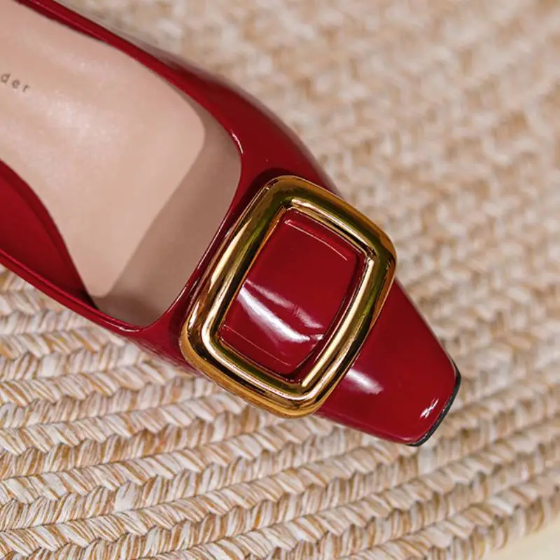 Fashionable Waterproof High Heels-3