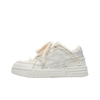 Fashion Thick Bottom White Board Shoes