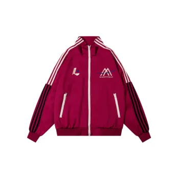 Casual Relaxed fit Long sleeved Design Embroidered Sports Jacket