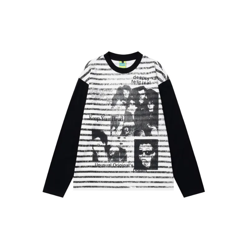 Retro Fashion 100% Cotton T Shirt-4